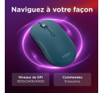 Souris Lenovo sans fil Yoga Bleu canard