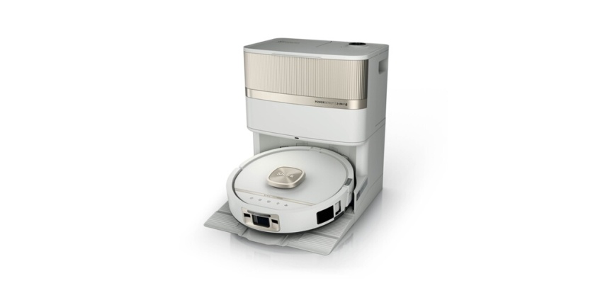 Aspirateur robot Shark Robot Power Detect Luxe Ivoire
