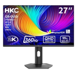 Ecran PC Hkc Gaming GS27QES 27" 360 Hz QHD Gris