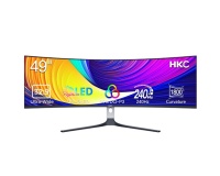 Ecran PC Hkc Gaming GS49UK 49" Incurvé 240 Hz 4K UHD Blanc