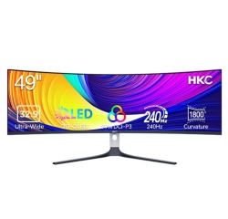 Ecran PC Hkc Gaming GS49UK 49" Incurvé 240 Hz 4K UHD Blanc