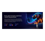 Ecran PC Hkc Gaming GS49UK 49" Incurvé 240 Hz 4K UHD Blanc