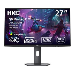 Ecran PC Hkc Gaming G27M7Pro 27" 160 Hz 4K Gris anthracite