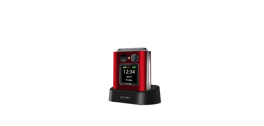 Téléphone portable basique Beafon Fold10 2,2" 4G Rouge