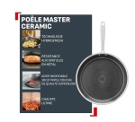 Poêle Tefal Master Ceramic 24 cm E5330404 Argent