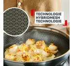 Poêle Tefal Master Ceramic 24 cm E5330404 Argent