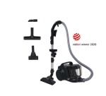 Aspirateur sans sac Hoover Traineau HP4 Spécial animaux Noir Argent