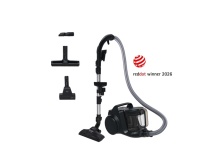 Aspirateur sans sac Hoover Traineau HP4 Spécial animaux Noir Argent