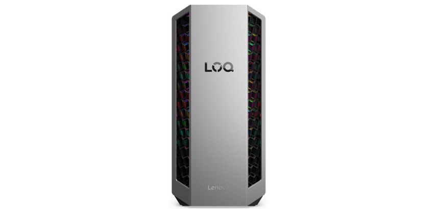 Unité Centrale Lenovo Gaming LOQ Tower 26ADR10 AMD Ryzen 7 16 Go RAM 512 Go SSD Nvidia GeForce RTX 5060 Gris et Noir