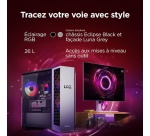 Unité Centrale Lenovo Gaming LOQ Tower 26ADR10 AMD Ryzen 7 16 Go RAM 512 Go SSD Nvidia GeForce RTX 5060 Gris et Noir