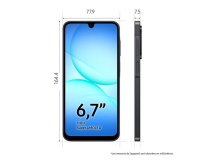 Smartphone Samsung Galaxy A17 6,7" 5G Double nano SIM 128 Go Noir