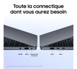 PC portable Samsung Galaxy Book6 14" WUXGA Intel Core 5 8 Go RAM 256 Go Gris anthracite