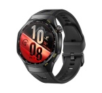 Montre connectée Huawei Watch GT 7 Pro 46 mm Bluetooth Titane noir avec bracelet en fluoroélastomère Noir