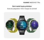 Montre connectée Huawei Watch GT 7 Pro 46 mm Bluetooth Titane noir avec bracelet en fluoroélastomère Noir