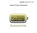 Montre connectée Huawei Watch GT 7 Pro 46 mm Bluetooth Titane noir avec bracelet en fluoroélastomère Noir