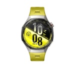 Montre connectée Huawei Watch GT 7 Pro 46 mm Bluetooth Titane avec bracelet en fluoroélastomère Jaune