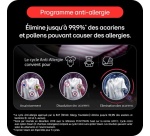 Sèche-linge pompe à chaleur Lg Seche-linge 10 kg RH0X71WH