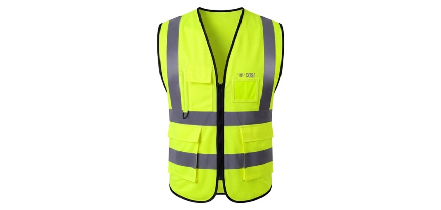Accessoire sécurité et signalisation Casr Gilet Taille L Jaune
