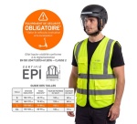 Accessoire sécurité et signalisation Casr Gilet Taille L Jaune