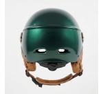 Casque vélo Tnb avec visière et oreillettes Urban Moov Vista Taille M Vert