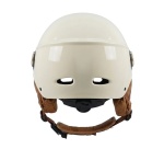 Casque vélo Tnb avec visière et oreillettes Urban Moov Vista Taille L Ivoire Doré