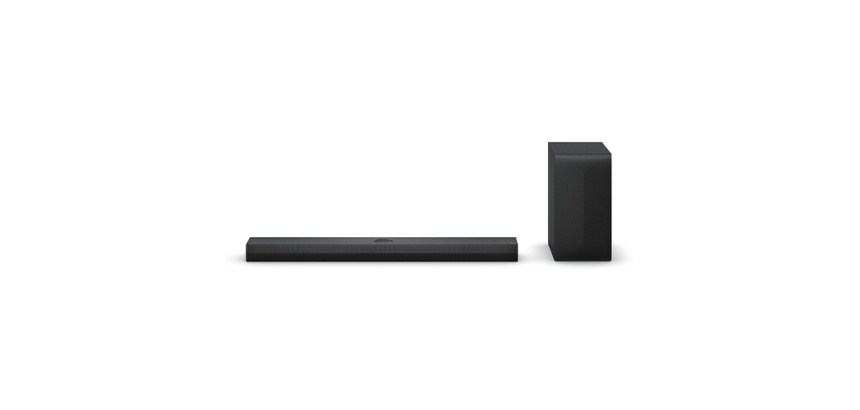 Barre de son Lg avec caisson de basse sans fil Bluetooth 3.1.1 S70TY-1 400 W Noir dédiée TV LG QNED