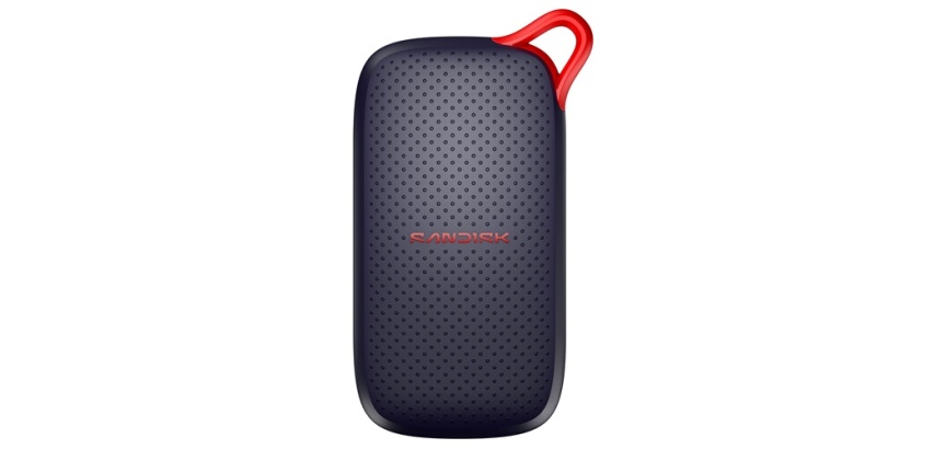 SSD externe Sandisk Disque portable 500 Go Noir et Rouge