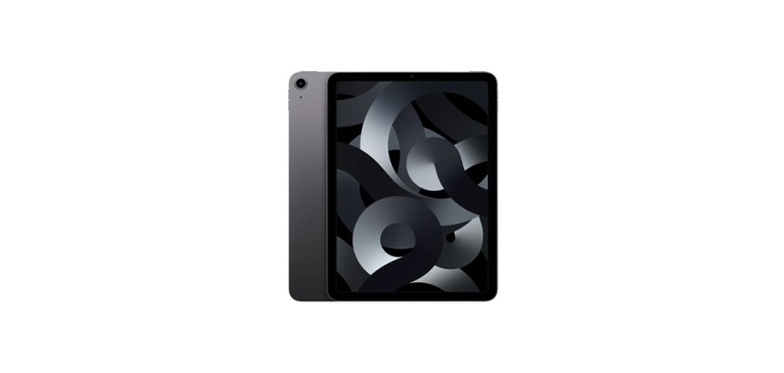 iPad Apple Air 10,9'' Puce M1 64Go Wi-Fi 5e génération Noir 2022 Reconditionné