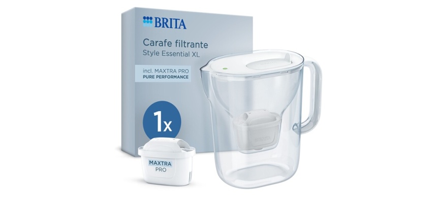 Bouteille et carafe filtrante Brita Style Essential XL blanche