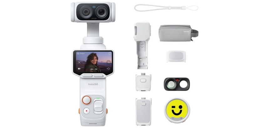Caméra sport Insta360 Luna Ultra Creator Stellar Blanc
