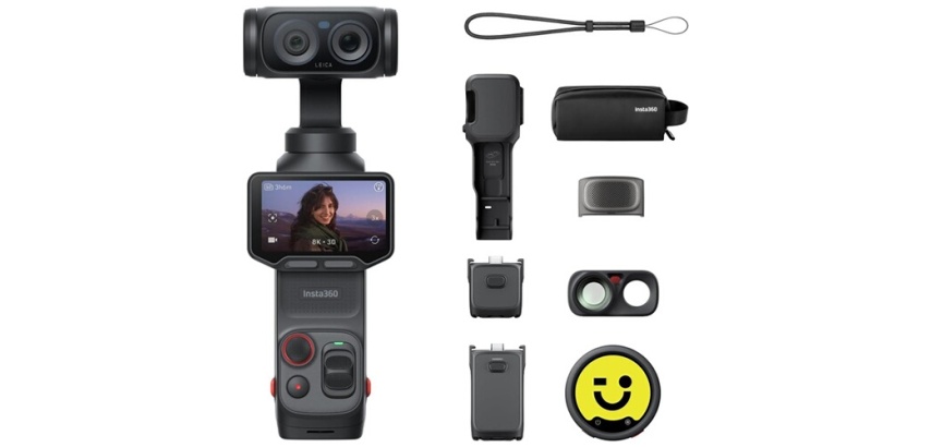 Caméra sport Insta360 Luna Ultra Creator Cosmic Noir