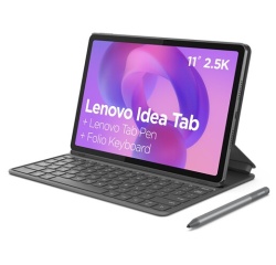 Tablette tactile Lenovo Pack Idea Tab ZAFR 11,1" 128 Go Gris Luna + Clavier Folio Azerty + Stylo Tab Pen