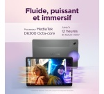 Tablette tactile Lenovo Pack Idea Tab ZAFR 11,1" 128 Go Gris Luna + Clavier Folio Azerty + Stylo Tab Pen