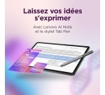 Tablette tactile Lenovo Pack Idea Tab ZAFR 11,1" 128 Go Gris Luna + Clavier Folio Azerty + Stylo Tab Pen
