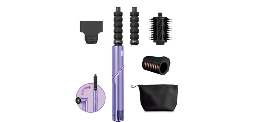 Brosse coiffante Shark Flexstyle Origin (4 en 1) Violet