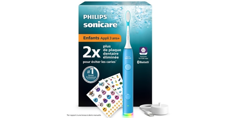 Brosse à dents électrique Philips Sonicare For Kids 3+ HX6600/12 Bleu