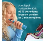 Brosse à dents électrique Philips Sonicare For Kids 3+ HX6600/12 Bleu