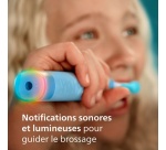 Brosse à dents électrique Philips Sonicare For Kids 3+ HX6600/12 Bleu