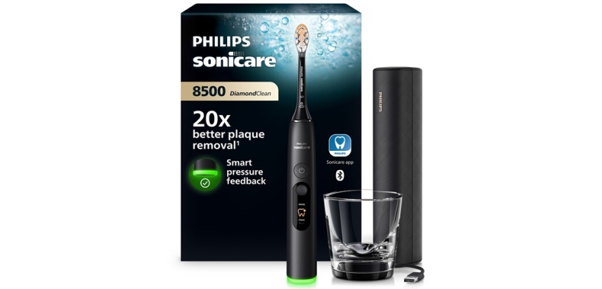 Brosse à dents électrique Philips Sonicare DiamondClean 8500 HX8513/12 Noir