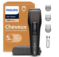 Tondeuse homme Philips Cheveux Series 7000 HC7722/15 Noir