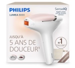 Epilation semi-définitive Philips Epilateur à lumière pulsée Lumea Series 8000 BRI932/00  Blanc Rose