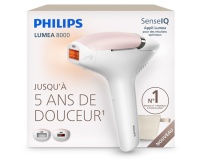 Epilation semi-définitive Philips Epilateur à lumière pulsée Lumea Series 8000 BRI932/00  Blanc Rose