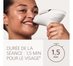 Epilation semi-définitive Philips Epilateur à lumière pulsée Lumea Series 8000 BRI932/00  Blanc Rose