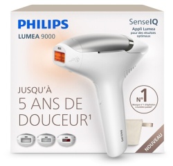 Epilation semi-définitive Philips Epilateur à lumière pulsée Lumea Series 9000 BRI936/00 Blanc argenté