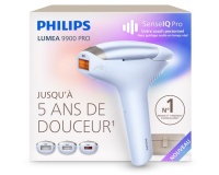 Epilation semi-définitive Philips Epilateur à lumière pulsée Lumea 9900 Pro BRC333/00 Blanc