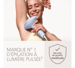 Epilation semi-définitive Philips Epilateur à lumière pulsée Lumea 9900 Pro BRC333/00 Blanc