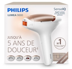 Epilation semi-définitive Philips Epilateur à lumière pulsée Lumea Series 9000 BRI984/00 Rose Gold