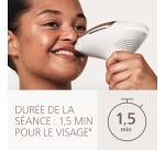 Epilation semi-définitive Philips Epilateur à lumière pulsée Lumea Series 9000 BRI984/00 Rose Gold