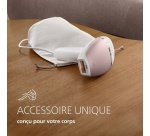 Epilation semi-définitive Philips Epilateur à lumière pulsée  Lumea Series 7000 BRI930/00 Blanc Rose