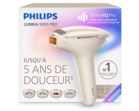 Epilation semi-définitive Philips Epilateur à lumière pulsée Lumea 9900 Pro BRC342/00 Or